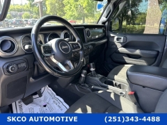 Used 2018 Jeep Wrangler Unlimited 4d SUV 4WD Sahara at SKCO Automotive near Mobile, AL
