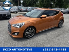 Used 2016 Hyundai Veloster 3d Coupe Turbo Auto w/Orange Accent Seat at SKCO Automotive near Mobile, AL