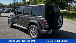 Used 2018 Jeep Wrangler Unlimited 4d SUV 4WD Sahara at SKCO Automotive near Mobile, AL