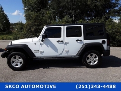 Used 2016 Jeep Wrangler Unlimited 4d Convertible Sport at SKCO Automotive near Mobile, AL
