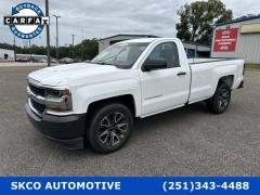 Used 2018 Chevrolet Silverado 1500 2WD Reg Cab Work Truck Longbed at SKCO Automotive near Mobile, AL