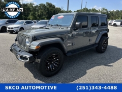 Used 2020 Jeep Wrangler Unlimited 4d SUV 4WD Sahara at SKCO Automotive near Mobile, AL