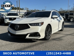 Used 2018  Acura TLX 4d Sedan FWD 3&period;5L A-Spec Red at SKCO Automotive near Mobile&comma; AL