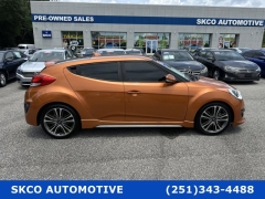 Used 2016 Hyundai Veloster 3d Coupe Turbo Auto w/Orange Accent Seat at SKCO Automotive near Mobile, AL