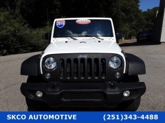 Used 2016 Jeep Wrangler Unlimited 4d Convertible Sport at SKCO Automotive near Mobile, AL