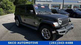 Used 2018 Jeep Wrangler Unlimited 4d SUV 4WD Sahara at SKCO Automotive near Mobile, AL