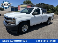 Used 2018 Chevrolet Silverado 1500 2WD Reg Cab Work Truck Longbed at SKCO Automotive near Mobile, AL