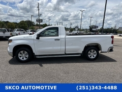Used 2024 Chevrolet Silverado 1500 2WD Reg Cab 140" Work Truck at SKCO Automotive near Mobile, AL