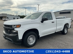 Used 2021  Chevrolet Silverado 1500 2WD Reg Cab 140" Work Truck at SKCO Automotive near Mobile&comma; AL
