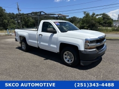 Used 2018 Chevrolet Silverado 1500 2WD Reg Cab Work Truck Longbed at SKCO Automotive near Mobile, AL