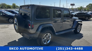 Used 2018 Jeep Wrangler Unlimited 4d SUV 4WD Sahara at SKCO Automotive near Mobile, AL