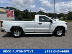 Used 2024 Chevrolet Silverado 1500 2WD Reg Cab 140" Work Truck at SKCO Automotive near Mobile, AL