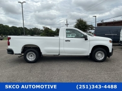 Used 2021  Chevrolet Silverado 1500 2WD Reg Cab 140" Work Truck at SKCO Automotive near Mobile&comma; AL