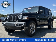 Used 2021 Jeep Wrangler Unlimited Sahara 4x4 at SKCO Automotive near Mobile, AL