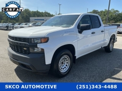 Used 2020  Chevrolet Silverado 1500 2WD Double Cab Work Truck at SKCO Automotive near Mobile&comma; AL