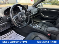 Used 2016  Audi A3 4d Sedan 2.0T Quattro Premium+ at SKCO Automotive near Mobile, AL