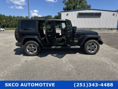 Used 2021 Jeep Wrangler Unlimited Sahara 4x4 at SKCO Automotive near Mobile, AL