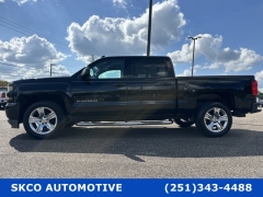 Used 2018  Chevrolet Silverado 1500 2WD Crew Cab Custom at SKCO Automotive near Mobile, AL