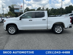 Used 2021  Chevrolet Silverado 1500 4WD Crew Cab 147" Custom at SKCO Automotive near Mobile&comma; AL