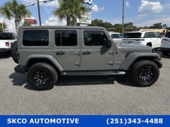 Used 2020 Jeep Wrangler Unlimited 4d SUV 4WD Sahara at SKCO Automotive near Mobile, AL