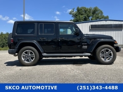 Used 2021 Jeep Wrangler Unlimited Sahara 4x4 at SKCO Automotive near Mobile, AL