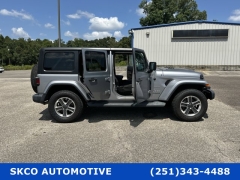 Used 2020 Jeep Wrangler Unlimited 4d SUV 4WD Sahara at SKCO Automotive near Mobile, AL