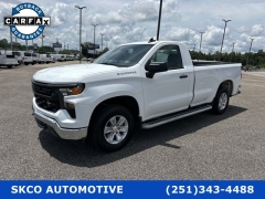 Used 2024 Chevrolet Silverado 1500 2WD Reg Cab 140" Work Truck at SKCO Automotive near Mobile, AL