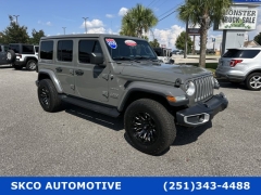 Used 2020 Jeep Wrangler Unlimited 4d SUV 4WD Sahara at SKCO Automotive near Mobile, AL