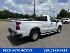 Used 2024 Chevrolet Silverado 1500 2WD Reg Cab 140" Work Truck at SKCO Automotive near Mobile, AL