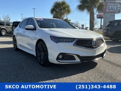 Used 2018  Acura TLX 4d Sedan FWD 3&period;5L A-Spec Red at SKCO Automotive near Mobile&comma; AL