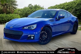  2015 Subaru BRZ 2d Coupe Limited 6spd at Pre-Owned Plus near San Antonio, TX