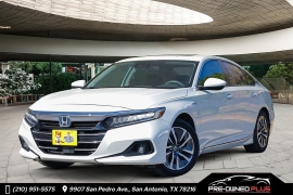  2021 Honda Accord Hybrid EX Sedan at Pre-Owned Plus near San Antonio, TX