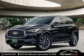 Used 2020 INFINITI QX50 4d SUV FWD LUXE at Pre-Owned Plus near San Antonio, TX