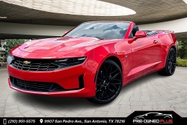Used 2023 Chevrolet Camaro 2dr Conv 1LT at Pre-Owned Plus near San Antonio, TX