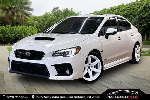 Used 2018 Subaru WRX 4d Sedan Limited 6spd at Pre-Owned Plus near San Antonio, TX