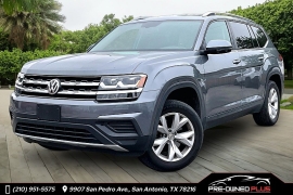  2019 Volkswagen Atlas 4d SUV 2&period;0T S at Pre-Owned Plus near San Antonio&comma; TX