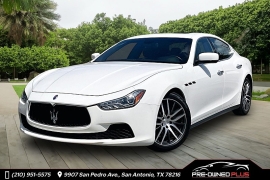  2015 Maserati Ghibli 4d Sedan at Pre-Owned Plus near San Antonio&comma; TX