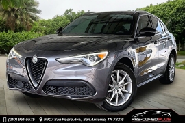  2018 Alfa Romeo Stelvio 4d SUV AWD Ti at Pre-Owned Plus near San Antonio, TX