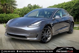  2018 Tesla Model 3 4d Sedan RWD Long Range at Pre-Owned Plus near San Antonio, TX