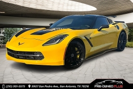 Used 2015 Chevrolet Corvette 2d Coupe Stingray Z51 w/2LT at Pre-Owned Plus near San Antonio, TX