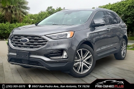  2022 Ford Edge Titanium AWD at Pre-Owned Plus near San Antonio, TX