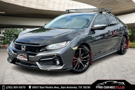 Used 2021 Honda Civic Hatchback Sport CVT at Pre-Owned Plus near San Antonio, TX