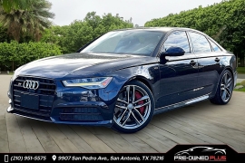  2018 Audi S6 4d Sedan 4.0T Prestige at Pre-Owned Plus near San Antonio, TX
