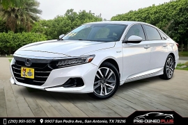  2021 Honda Accord Hybrid EX Sedan at Pre-Owned Plus near San Antonio, TX