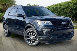 Used 2018  Ford Explorer 4d SUV 4WD Sport at Pre-Owned Plus near San Antonio&comma; TX