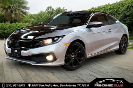  2020 Honda Civic Coupe 2d Sport CVT at Pre-Owned Plus near San Antonio&comma; TX