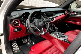 Used 2019 Alfa Romeo Stelvio 4d SUV AWD Ti Sport at Pre-Owned Plus near San Antonio, TX