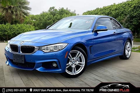 Used 2016 BMW 4 Series 2dr Conv 435i xDrive AWD at Pre-Owned Plus near San Antonio, TX