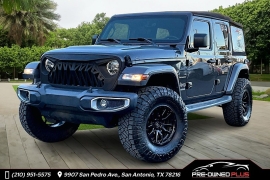  2018 Jeep Wrangler Unlimited 4d SUV 4WD Sahara at Pre-Owned Plus near San Antonio, TX