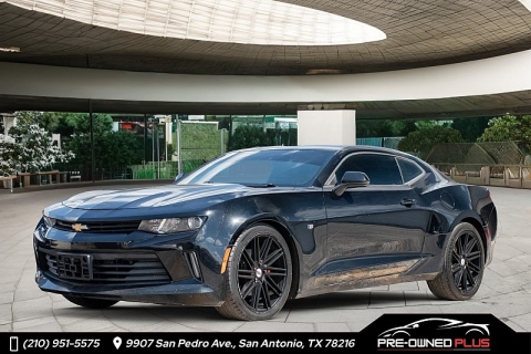 Used 2017 Chevrolet Camaro 2d Coupe LT1 V6 at Pre-Owned Plus near San Antonio, TX